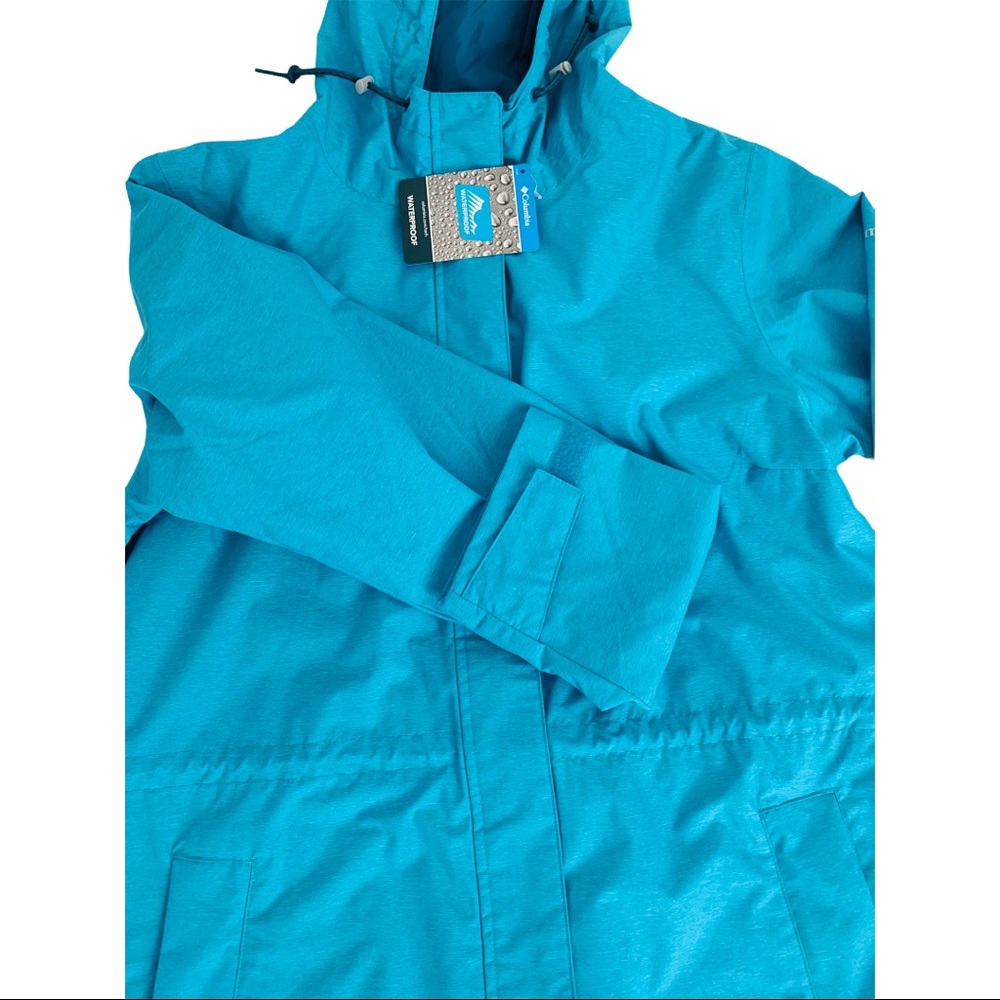 Columbia Aquamarine Women Norwalk Mountain Jacket - Picture 3 of 8
